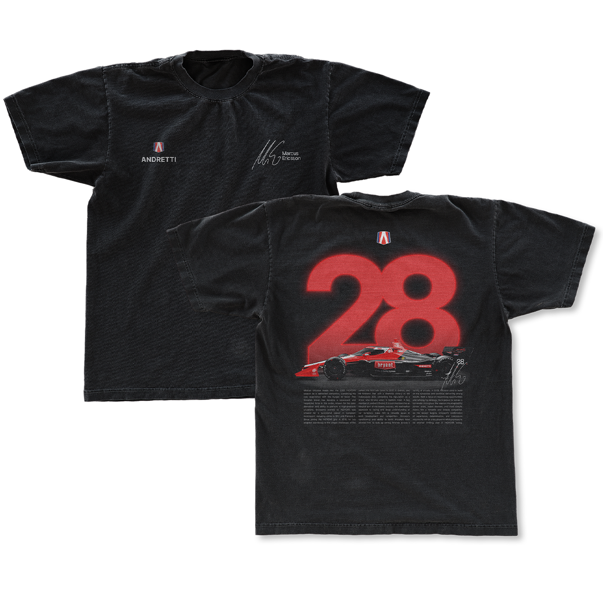 Marcus Ericsson 2025 Season Launch Tee